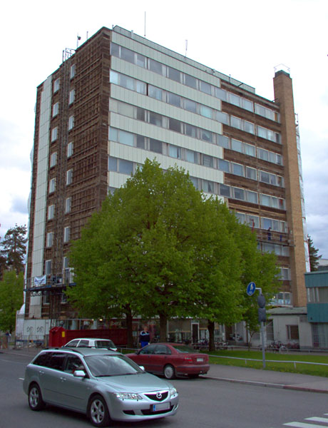 Uudenmaankatu 2 julkisivuremontti